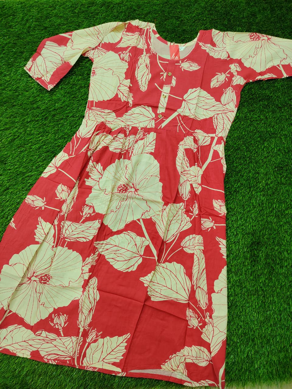 Rayon Kurti Set
