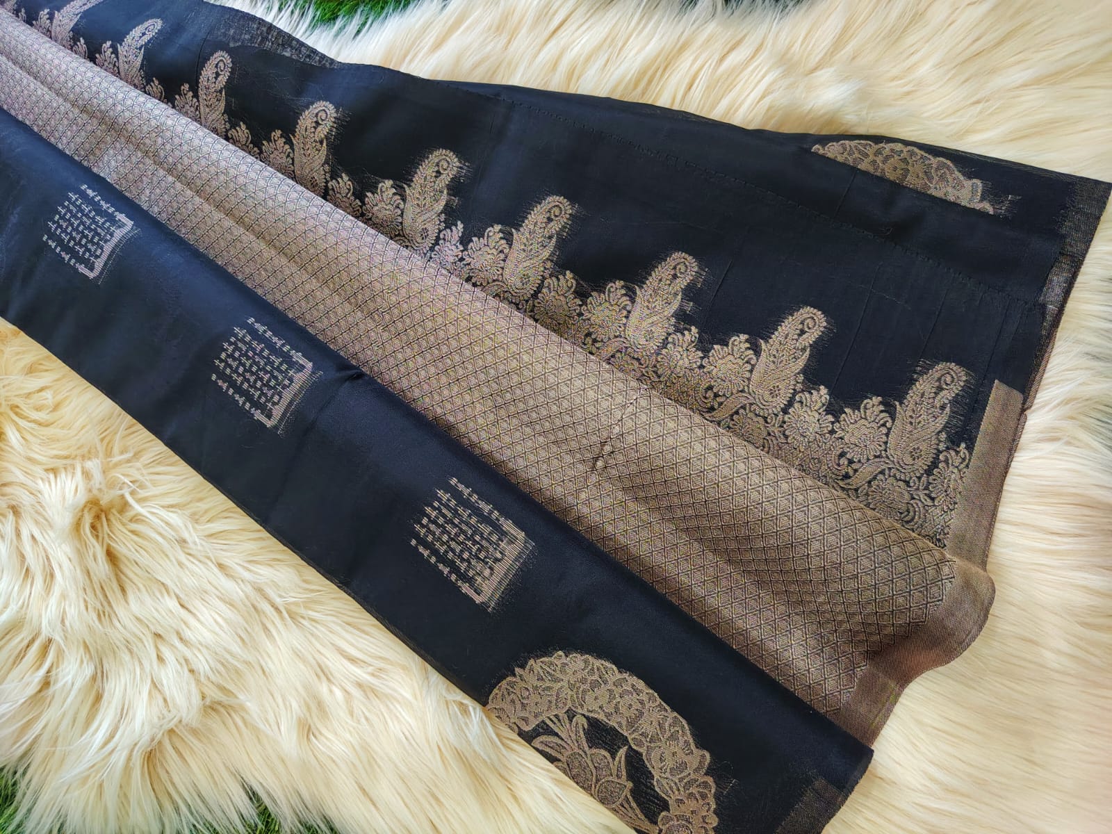 Bamboo Silk Cotton Saree - Image 3