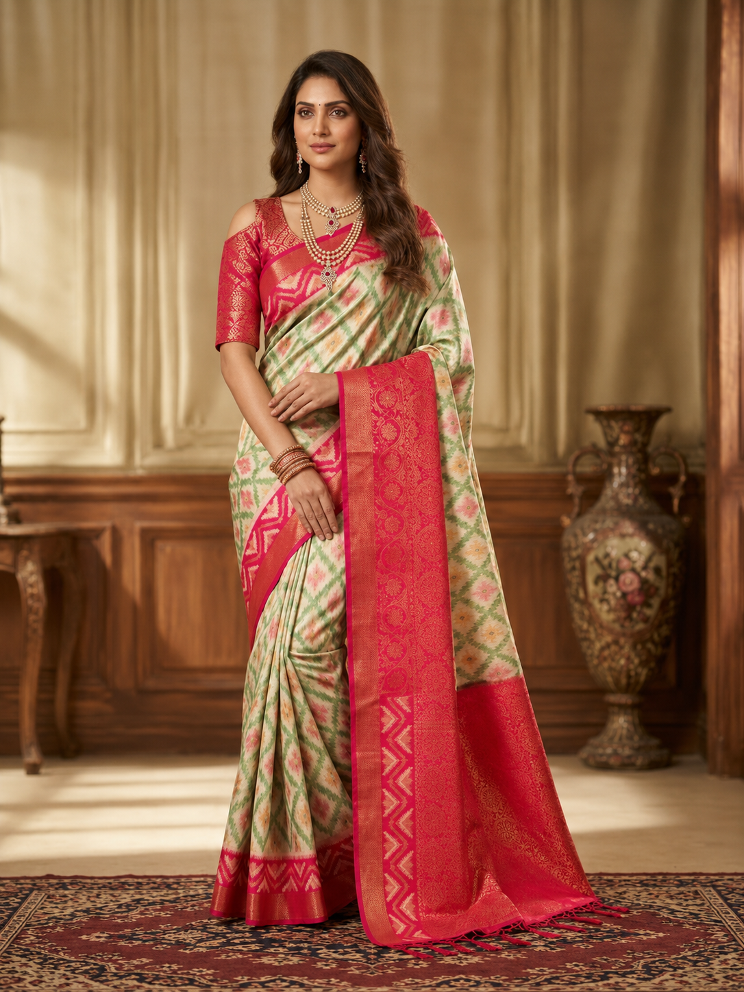Pochampally Saree - Image 4