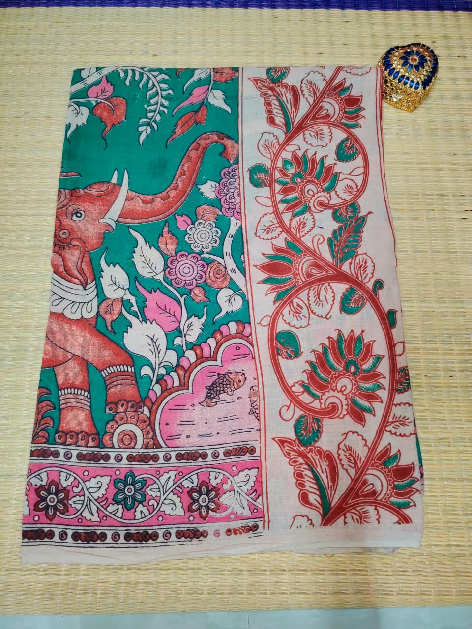 Kalamkari Cotton Saree