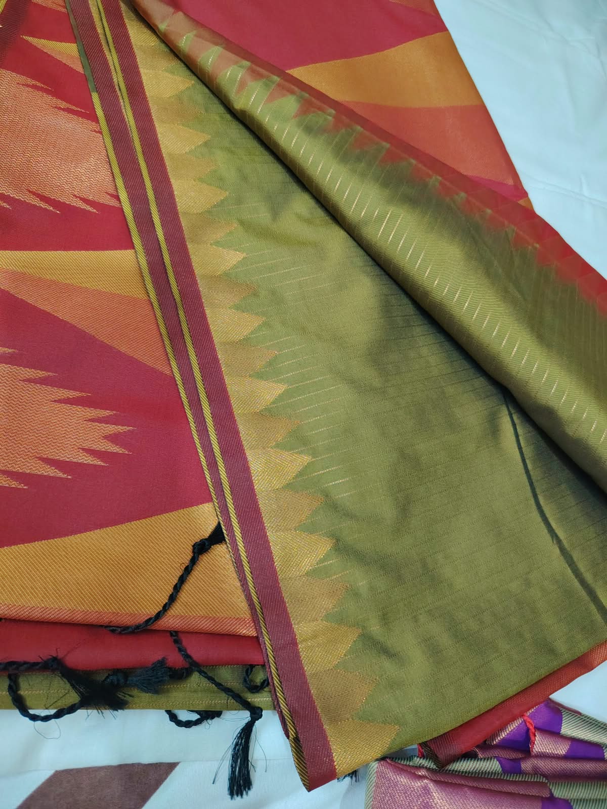 Premium Soft silk saree - Image 2